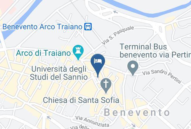 Benevento - Albergo Della Corte Luban Srl Maps