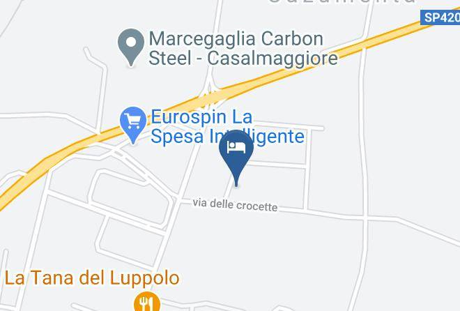 Cremona - Albergo Delle Industrie La Braceria Maps