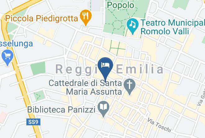 Reggio Emilia - Albergo Delle Notarie 4 Stelle Maps