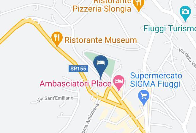 Frosinone - Hotel Delle Terme & Spa Maps