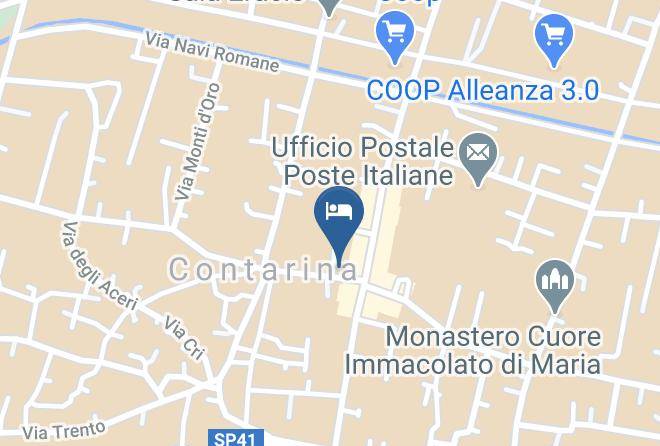 Rovigo - Albergo Delta Park Maps