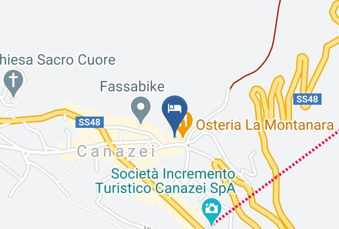 Trento - Albergo Denise Maps