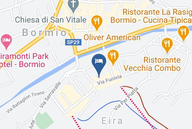 Sondrio - Albergo Derby Maps