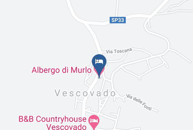 Siena - Albergo Di Murlo Maps