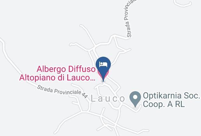 Udine - Albergo Diffuso Altopiano Di Lauco Soc Coop Maps