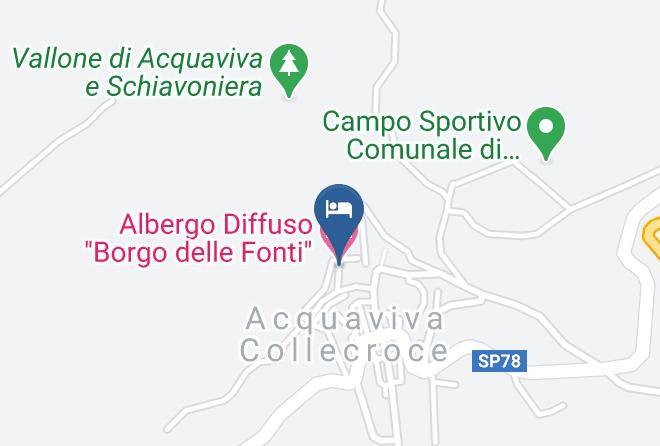 Campobasso - Albergo Diffuso Borgo Delle Fonti Maps