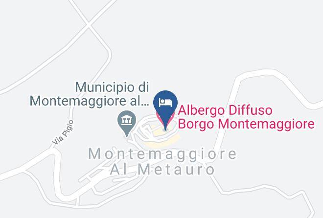 Pesaro And Urbino - Albergo Diffuso Borgo Montemaggiore Maps