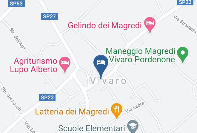Pordenone - Albergo Diffuso Magredi Di Vivaro Maps