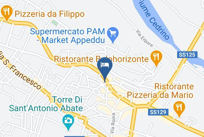 Nuoro - Albergo Diffuso Mannois Maps