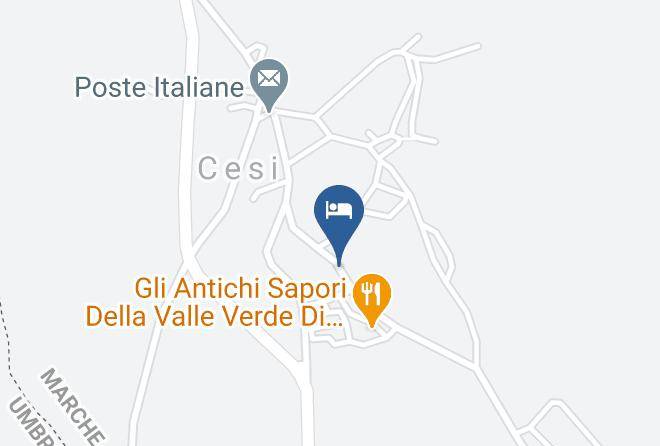 Macerata - Albergo Diffuso Mille Papaveri Rossi Maps