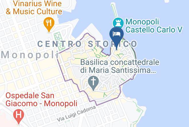 Bari - Albergo Diffuso Monopoli Maps