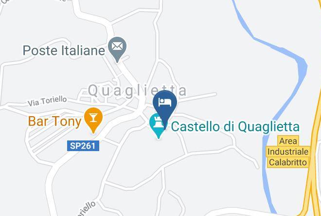 Avellino - Albergo Diffuso Quaglietta Maps