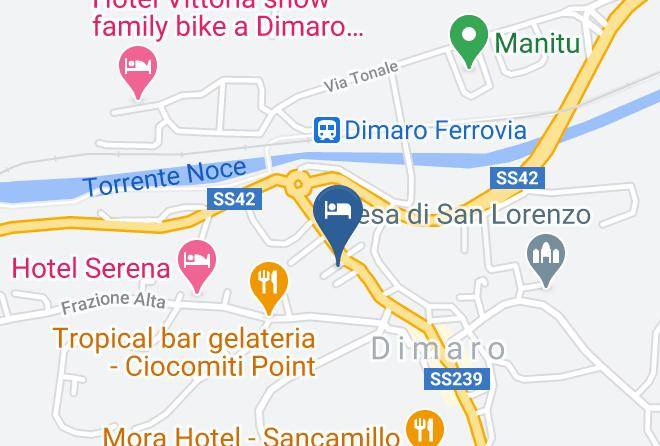 Albergo Dimaro Welness & Family Hotel Map