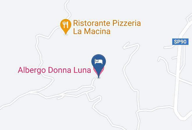 Reggio Di Calabria - Albergo Donna Luna Maps