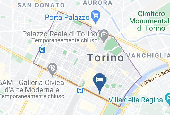 Turin - Albergo Doria Maps