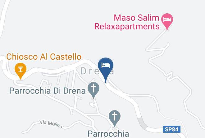 Trento - Albergo Drena Maps