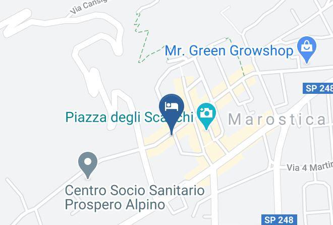 Vicenza - Albergo Due Mori Maps
