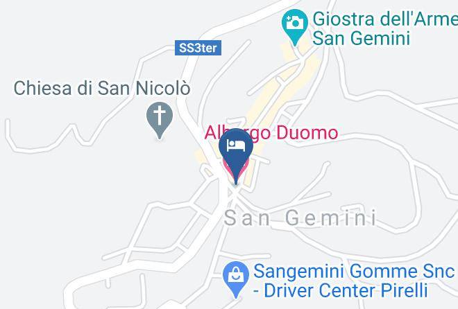 Terni - Albergo Duomo Maps