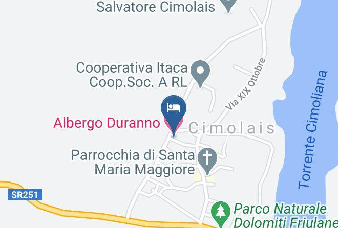 Pordenone - Albergo Duranno Maps
