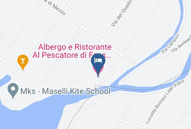 Brescia - Albergo E Ristorante Al Pescatore Di Faes Angiolina E Figli Snc Maps