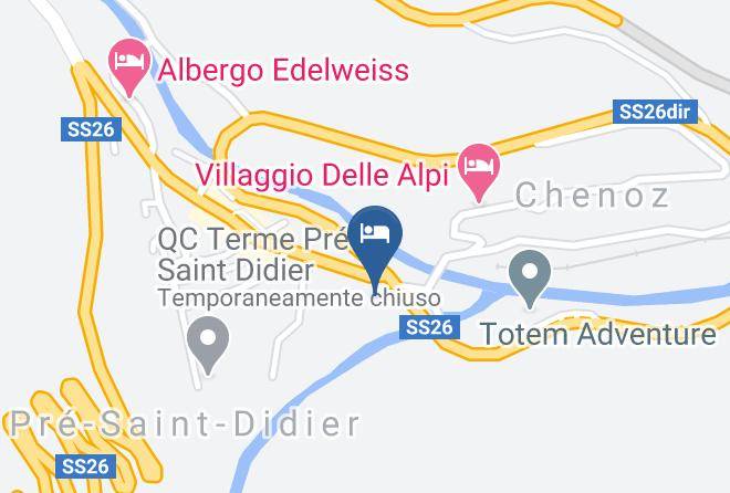 Albergo Edelweiss Map