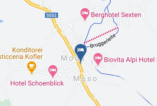 Albergo Edelweiss Map