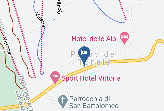 Trento - Albergo Eden Maps