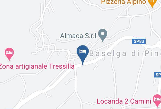 Trento - Albergo Edera Maps
