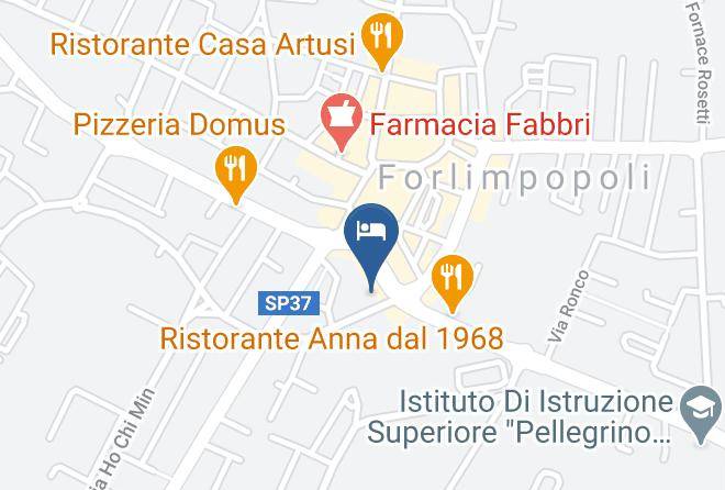 Forli - Albergo Edo Maps