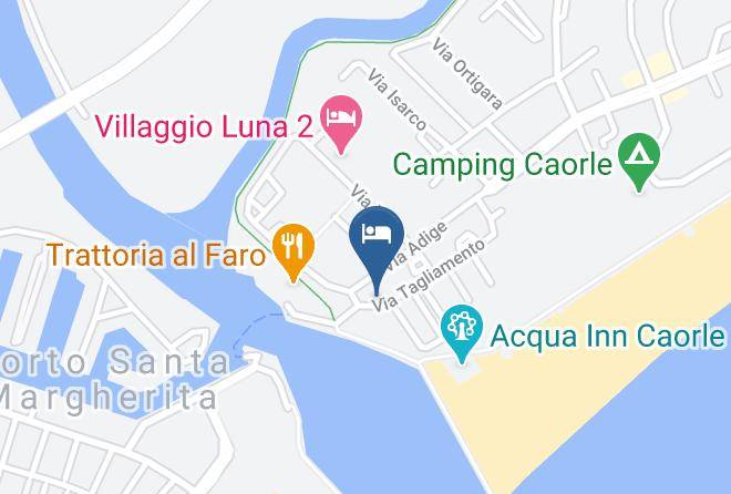 Venice - Albergo Elena Garni Maps