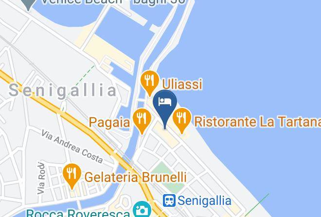 Ancona - Albergo Eleonora Maps