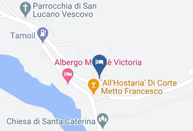 Belluno - Albergo Elina Maps