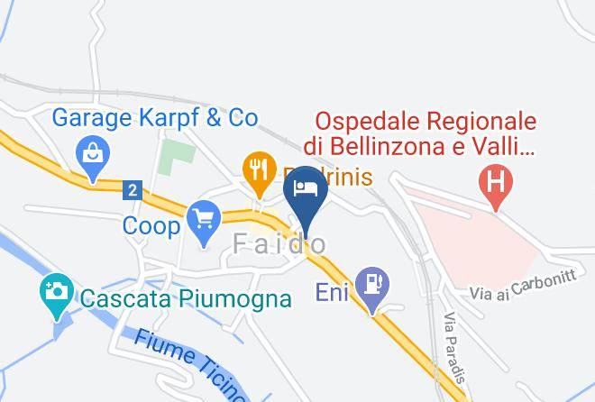 Leventina - Albergo Faido Maps