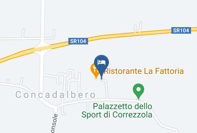 Padua - Albergo Fattoria Sant'anna Maps