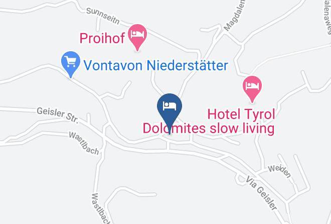 Bolzano - Albergo Fermeda Maps