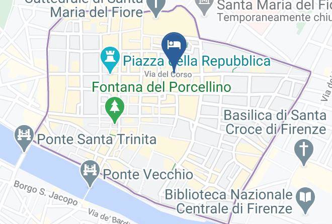 Florence - Albergo Firenze Maps