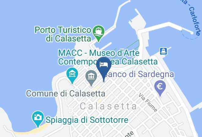 Province Of South Sardinia - Albergo Fjby Maps