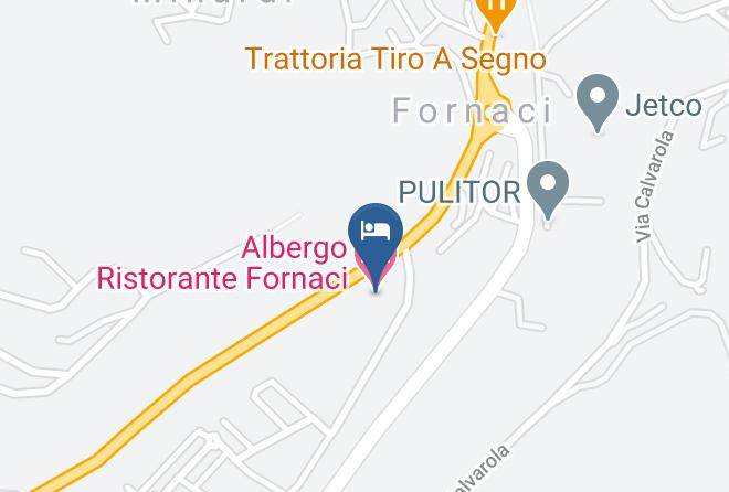 Bergamo - Albergo Ristorante Fornaci Maps