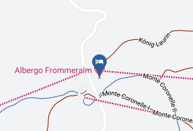 Bolzano - Albergo Frommeralm Maps