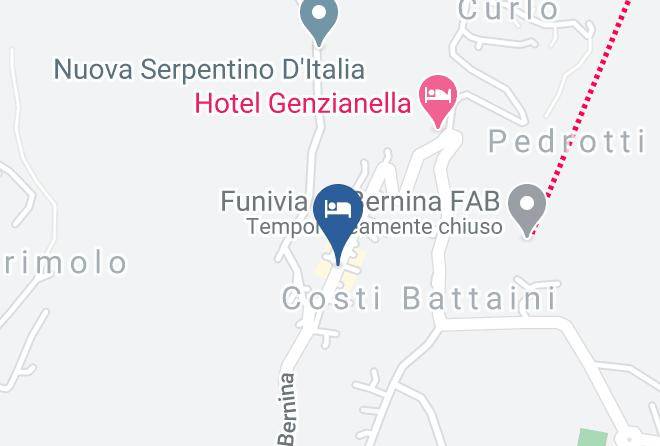 Sondrio - Albergo Funivia Di Pedrolini Adriano & C Maps