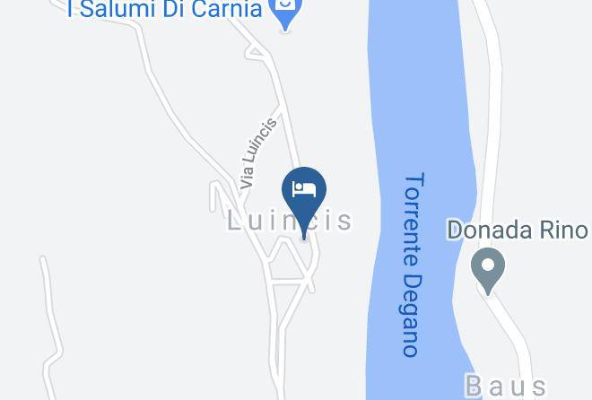 Udine - Albergo Garden Maps