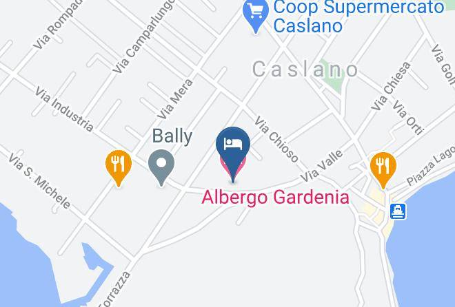 Lugano - Albergo Gardenia Maps