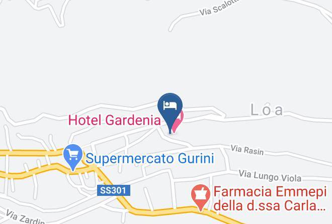 Sondrio - Hotel Gardenia Maps
