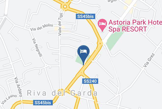 Trento - Albergo Garni Al Parco Maps