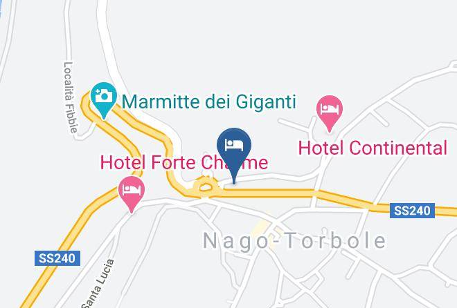 Trento - Albergo Garni Francesco Maps