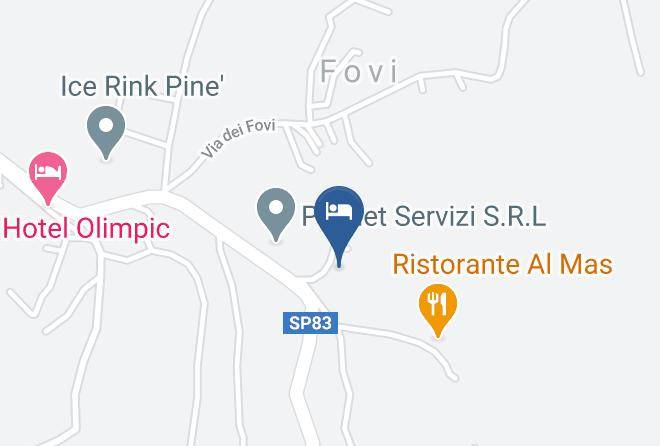 Trento - Albergo Garni' Laura Ristorante Al Mas Maps