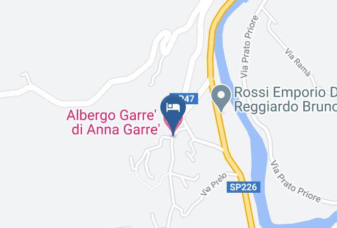 Genoa - Albergo Garre' Di Anna Garre' Maps