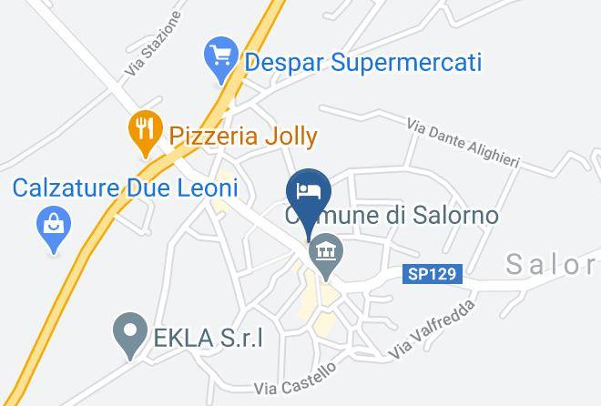 Bolzano - Albergo Gasthof Salurn Maps