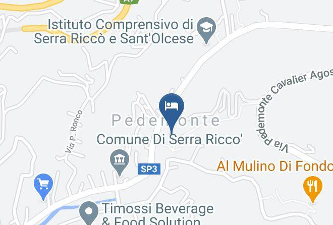 Genoa - Albergo Gelsomino Maps