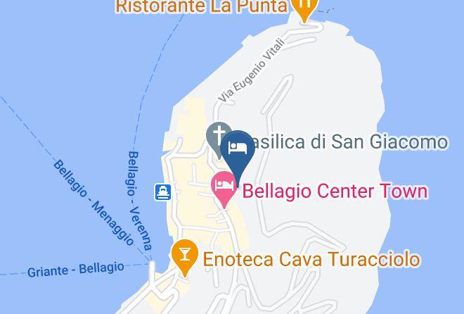 Como - Albergo Giardinetto Maps